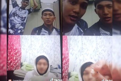Dua Pemuda Ngobrol di Ome TV dengan Cewek Berhijab, Sudah Saling Balas Ciuman Tapi...