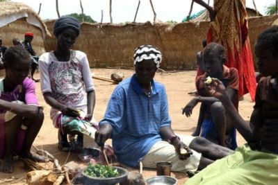 Pilu Warga Sudan Selatan Bertahan Hidup dengan Makan Dedaunan