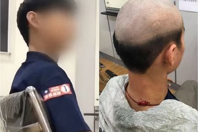 Astaga! Larang Anak Keluar Rumah saat Pandemi, Ibu Cukur Habis Bagian Atas Kepala Anaknya