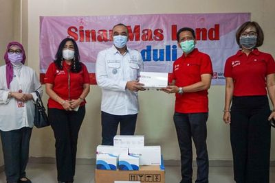 Sinar Mas Land Salurkan Bantuan Ribuan Alat Tes Covid-19 Ke Pemda Kabupaten Tangerang