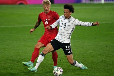 FOTO: Laga Uji Coba, Jerman vs Denmark 1-1