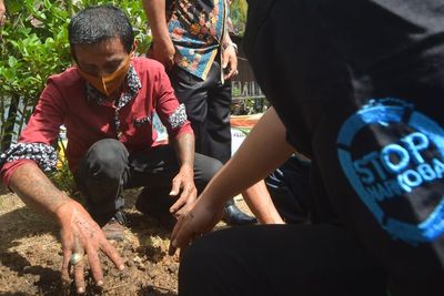 FOTO: Pelatihan Budidaya Jahe Merah Bagi Mantan Pecandu Narkoba