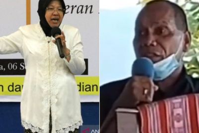 Usai Bilang Mensos Risma Bodoh, Bupati Alor Minta Maaf, Puji-Puji Risma Setinggi Langit