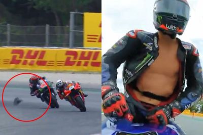 Apa Penyebab Baju Balap Fabio Quartararo Terbuka di Tengah Pertandingan?