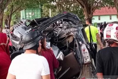 Mobil Rombongan Mahasiswa UHO Alami Kecelakaan Tunggal di Bombana, 5 Orang Meninggal