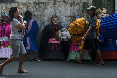 FOTO: Kerajinan Ondel-ondel
