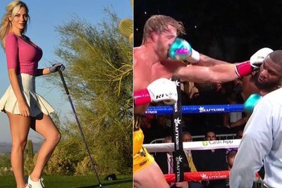Lagi Nonton Tinju Mayweather vs Logan, Pegolf Ini Terganggu dengan Suara Tetangga Wikwik