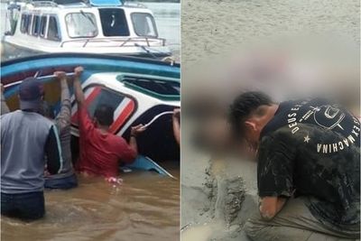 Tragis, Speedboat Terbalik saat Melaju di Perairan Nunukan, 5 Orang Meninggal dan 1 Hilang