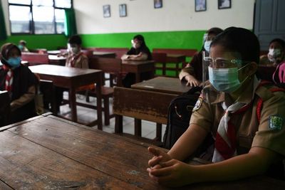 FOTO: Uji Coba KBM Tatap Muka Tahap 2