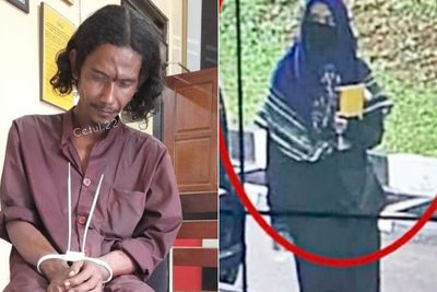 Beda Sikap ke Penerobos Kantor Polisi, Wanita Bercadar Ditembak Mati, Pria Bergolok Tidak