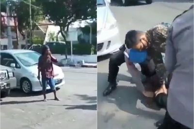 Duh! Pria Diduga ODGJ Bawa Golok Serang Mapolresta Yogyakarta, Polisi Perketat Keamanan