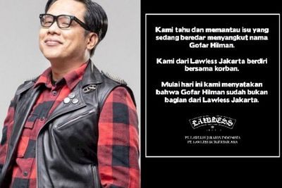 Buntut Kasus Pelecehan Seksual, Gofar Hilman Didepak dari Lawless Burgerbar 