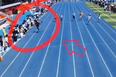 Kameraman Ini Dipuji karena Berpacu dengan Pelari Sprint 100 Meter, Netizen: Juara Sejati!