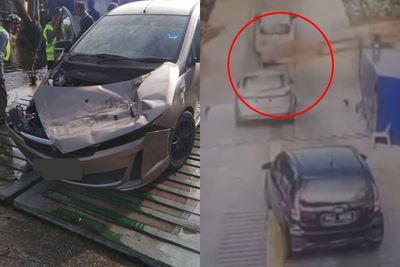 Kap Mobil Ini Hancur Usai Logam Raksasa Jatuh saat Keluar dari Kapal Feri, Ini Videonya!