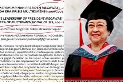 Megawati Nulis Karya Ilmiah tentang Diri Sendiri, Diberi Gelar Profesor Kehormatan Unhan