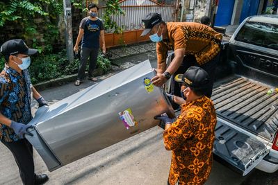 FOTO: Layanan Jemput Sampah Elektronik Dinas Lingkungan Hidup DKI