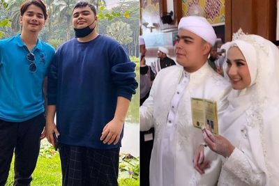 Selamat! Ameer Azzikra Adik Alvin Faiz Resmi Nikahi Nadzira Shafa