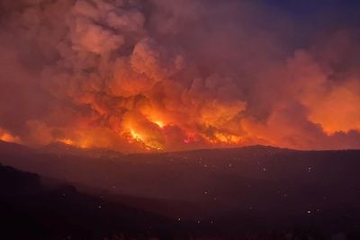 FOTO: Kebakaran Hutan di Arizona