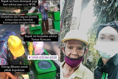Pilu! Untung Tak Seberapa, Kakek Penjual Rambut Nenek Dirampok Pria yang Mengaku Polisi