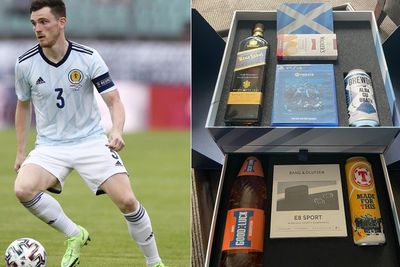 Baiknya Andy Robertson, Kirim Hampers ke Tim Skotlandia Jelang Laga Pembuka EURO