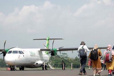 Kesan Presiden Jokowi Tiba di Bandara Jenderal Besar Soedirman Purbalingga