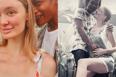 Selamat! Polly Alexandria Bule Cantik yang Dinikahi Pria Jateng Melahirkan Anak Pertama
