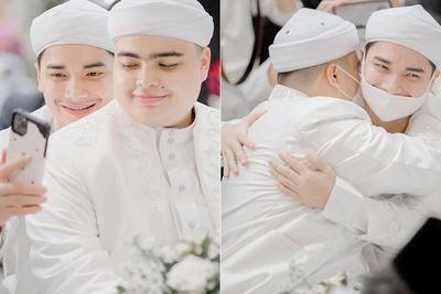 Alvin Faiz Unggah Momen Manis di Nikahan Ameer, Netizen Salfok Lihat Kupu-kupu Indah Ini