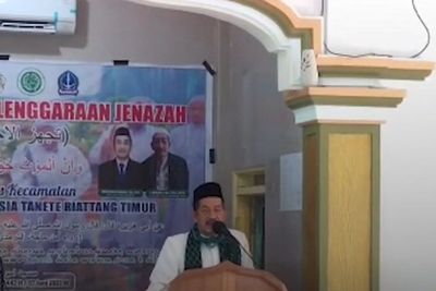 Innalillahi, Ketua MUI di Bone Meninggal Dunia saat Isi Ceramah Soal Jenazah