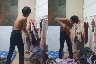 Viral, Pria Emosi Pukul dan Koyak Sejumlah Pakaian Istrinya karena Selalu Belanja Online