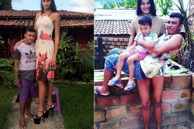 Kisah Cinta Wanita Setinggi 2 Meter, Belajar Cintai Diri Usai Nikahi Pria Lebih Pendek