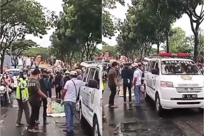 Kecelakaan di Serpong Utara Tangsel, Pengendara Motor Tewas Terlindas Truk