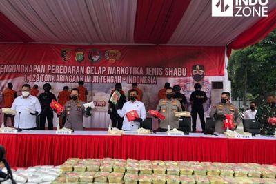 Polri Masih Buru Sejumlah DPO Jaringan 1,1 Ton Sabu