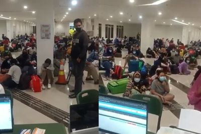 Pihak RSD Wisma Atlet Benarkan Video Viral Membludaknya Antrean Pasien Covid-19