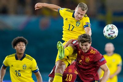 FOTO: Euro 2020, Spanyol vs Swedia Berakhir Skor Kacamata 0-0