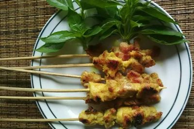 Sore Ini Kita Coba Buat Sate Ayam Bumbu Kuning Yuk Guys