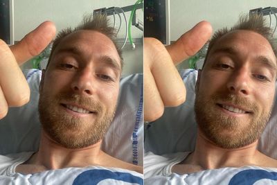 Unggah Foto di RS, Christian Eriksen Kembali Aktif di Medsos: Halo, Aku Baik-baik Saja