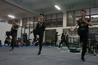 FOTO: Latihan Atlet Pencak Silat DIY Jelang PON XX