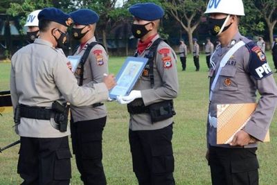 Lakukan Pelanggaran Berat, Brimob Kalimantan Selatan Pecat Tidak Hormat Dua Polisi