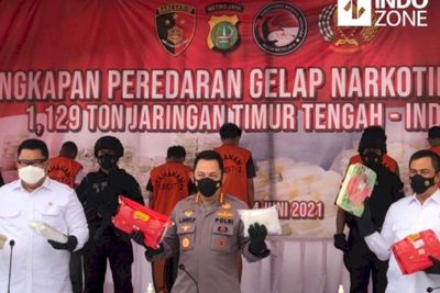 Sepanjang 2021 Hingga Juni, Polri Tangkap 24.878 Tersangka Kasus Narkoba