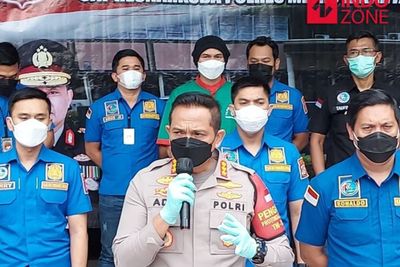 30 Gram Ganja Jadi Barang Bukti Penangkapan Anji
