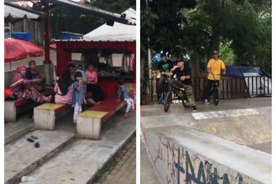 Viral Adu Mulut Pesepeda BMX Vs Emak-Emak, Gegara Lintasan Dipakai Perosotan Bocah