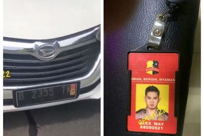 Viral! Pria Ngaku Polisi Berdinas di Mabes Polri dan Pakai Pelat Palsu
