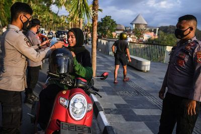 FOTO: Razia Masker Labuan Bajo