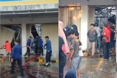 Duh! Pegawai Bakar Minimarket di Makassar, Sakit Hati Diminta Ganti Uang Jualan yang Minus