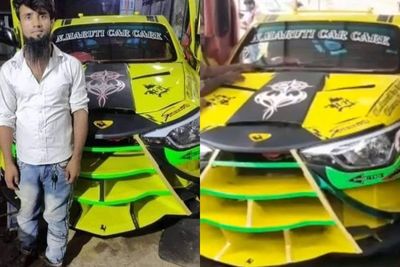 Pria Ini Mengubah Mobil Tua Jadi Replika Lamborghini dengan Kemiripan yang Luar Biasa