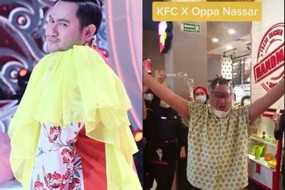 Nassar Disambut Meriah Saat Kunjungi Gerai KFC, Bakal Ngalahin BTS Meal?