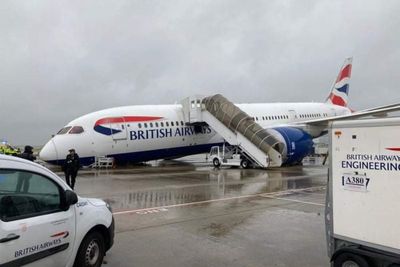 Gegara Gagal Kunci Roda, Hidung Pesawat Milik British Airways Lepas di Bandara