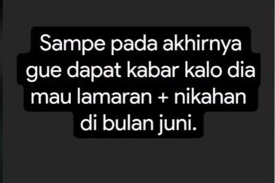 Viral Pacaran 6 Tahun, Cowok Ini Ditinggal Pacar Nikah, Ditikung Pria Lain