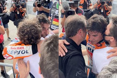 Marc Marquez Sempat Sujud Syukur dan Menangis Usai Juarai MotoGP Jerman