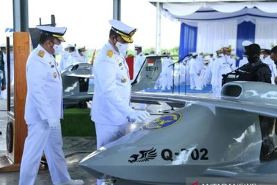 Kasal Sebut TNI AL Akan Pertajam Kekuatan Pesawat Udara Tanpa Awak